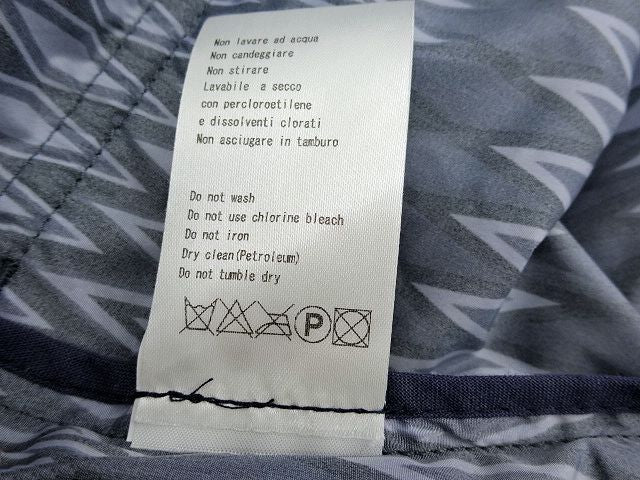 TATRAS/タトラス マウンテンパーカー 1 中古 ナイロン レディース ブルー 青 幾何学模様 Sサイズ