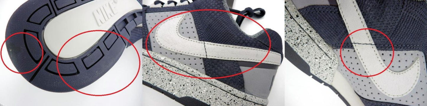 未使用品 NIKE ナイキ DELTA FORCE LOW 28cm 中古 314167-001 デルタ フォース ロー メンズ グレー スニーカー