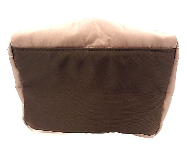 未使用品 ARTISAN&ARTIST アルティザン&アーティスト ナイロン ハンドバッグ 中古 ピンク ブラウン 小さめ ミニ レディース カジュアル