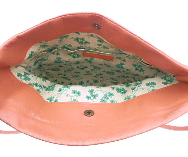 tsumori chisato ツモリチサト ショルダーバッグ 中古 コーラル ピンク レディース 小さめ ミニ カジュアル おしゃれ