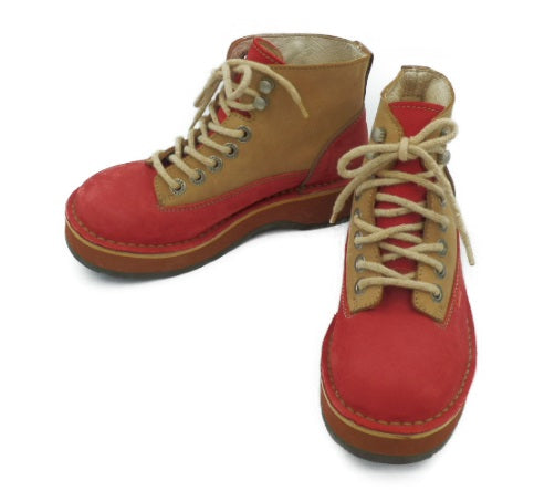 Kickers スエード レザー ハイカット スニーカー 23.0cm 中古 キッカーズ 靴 シューズ ブランド おしゃれ レディース ブーツ