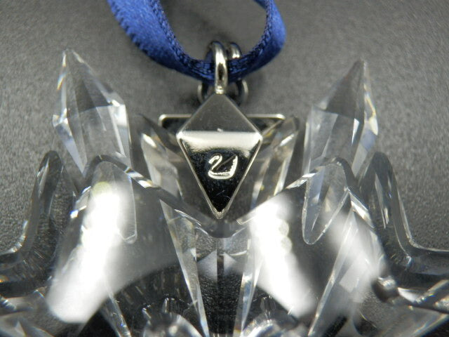 SWAROVSKI 2003年 クリスタル クリスマス オーナメント 中古 スワロフスキー オブジェ インテリア おしゃれ 雪の結晶