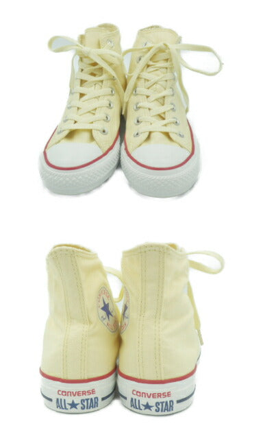 CONVERSE キャンバス ハイカット スニーカー 24.0cm 中古 コンバース 靴 シューズ 布 ブランド レディース 通勤 通学