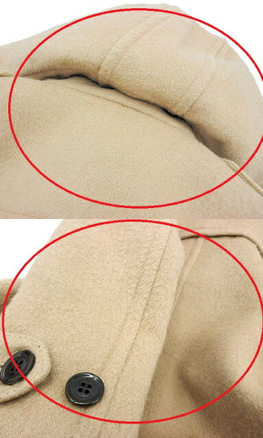BURBERRY CHILDREN バーバリー チルドレン チェック 裏地 ダッフルコート 4Y 中古 ベージュ キッズ アウター 100cm 110cm ウール 毛 ブランド