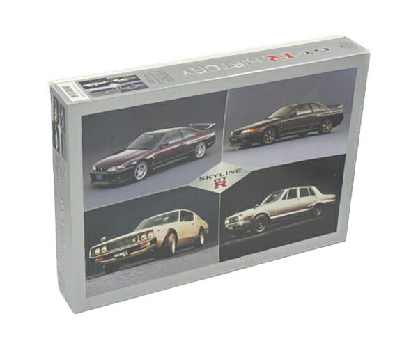 未使用品 毛塚合紙所 GT-Rヒストリー RS-11-154 1000pcs 中古 ジグソーパズル レーシングカー 日産 NISSAN 車 絶版 希少 レア