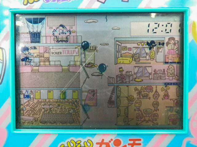 エポック社 Gu-Guガンモ ルンルンお出かけデートだぜィ~ 中古 EPOCH グーグーガンモ LSIゲーム ケース付 レトロゲーム 携帯