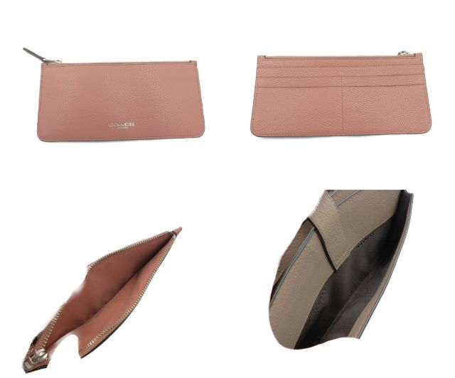 COACH レザー ショルダー バッグ 13685 中古 コーチ 本革 鞄 ポーチ 財布 カード入れ 小銭入れ ブランド