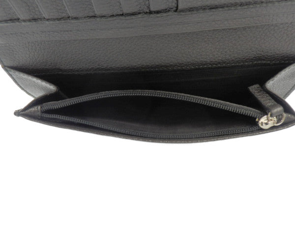 Salvatore Ferragamo レザー 2つ折り 長財布 中古 サルヴァトーレ フェラガモ 本革 ブランド おしゃれ カード入れ