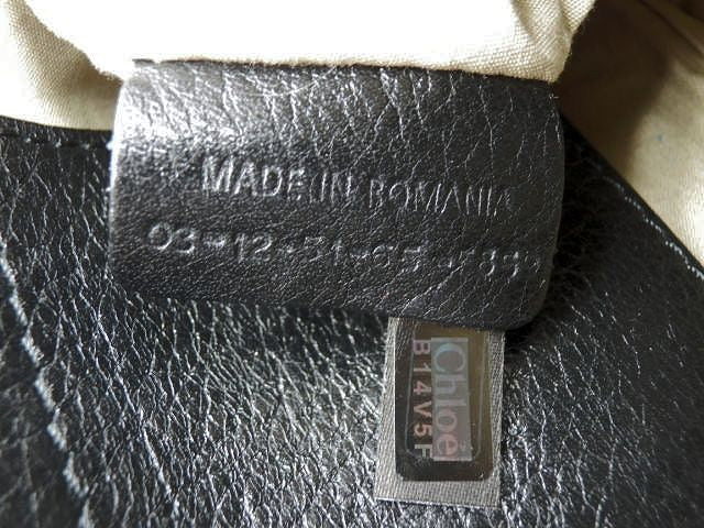 Chloe クロエ リリィ 2way ショルダーバッグ 中古 ハンドバッグ ブラック 黒 レディース ミニ 小さめ おしゃれ