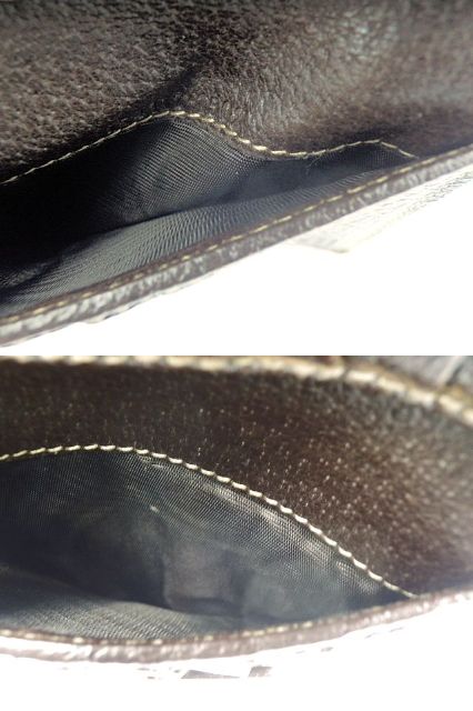 GUCCI グッチ GGキャンバス Wホック財布 中古 154117 1502 GGマーク ブランド ユニセックス メンズ レディース