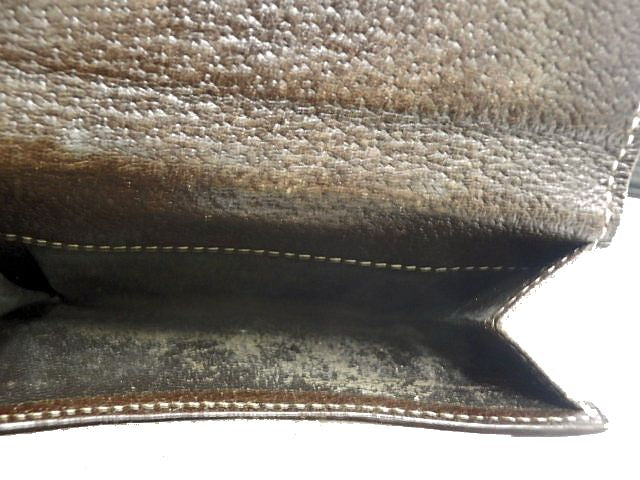GUCCI グッチ GGキャンバス Wホック財布 中古 154117 1502 GGマーク ブランド ユニセックス メンズ レディース