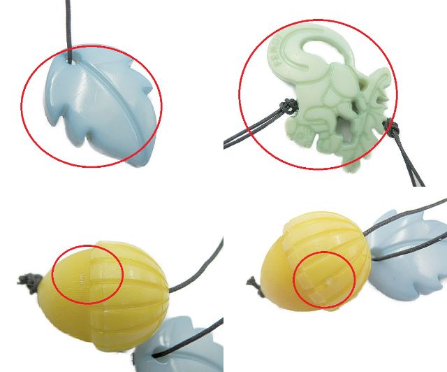 FENDI フェンディ リス ストラップ 中古 アニマル 動物 ブランド かわいい グリーン イエロー ブルー