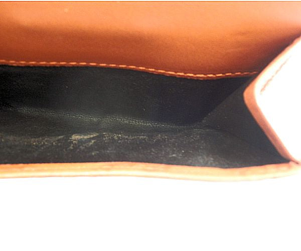 GUCCI グッチ GGシマ Wホック財布 中古 257015・493075 オレンジ 橙 ブランド ウォレット おしゃれ