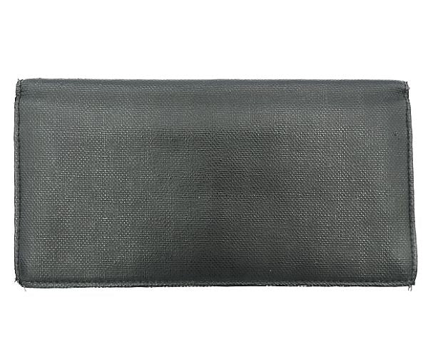 Dior HOMME ディオール オム 二つ折り長札入れ 中古 ブラック 黒 ブランド メンズ ウォレット 財布 シンプル