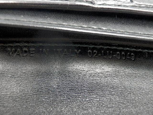 Dior HOMME ディオール オム 二つ折り長札入れ 中古 ブラック 黒 ブランド メンズ ウォレット 財布 シンプル