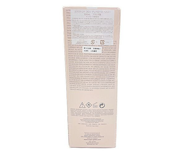 未開封品 ROGER&GALLET ロジェガレ エクストレド コロン チュベローズ ヘドニー 500ml 中古 香水 フレグランス レディース オーデコロン ホワイトフローラル