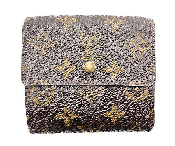 LOUIS VUITTON ルイヴィトン モノグラム ポルトフォイユ エリーズ M61654 中古 TH1000 Wホック財布 ウォレット ブランド ユニセックス メンズ
