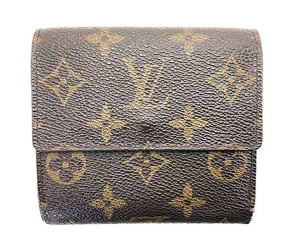 LOUIS VUITTON ルイヴィトン モノグラム ポルトフォイユ エリーズ M61654 中古 TH1000 Wホック財布 ウォレット ブランド ユニセックス メンズ