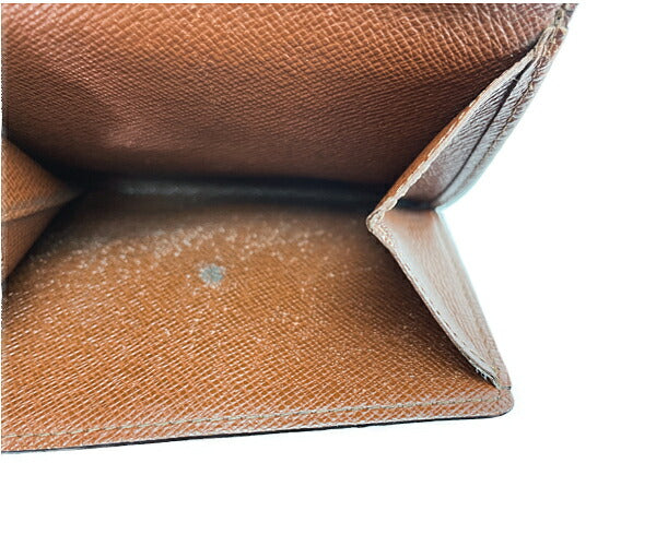 LOUIS VUITTON ルイヴィトン モノグラム ポルトフォイユ エリーズ M61654 中古 TH1000 Wホック財布 ウォレット ブランド ユニセックス メンズ