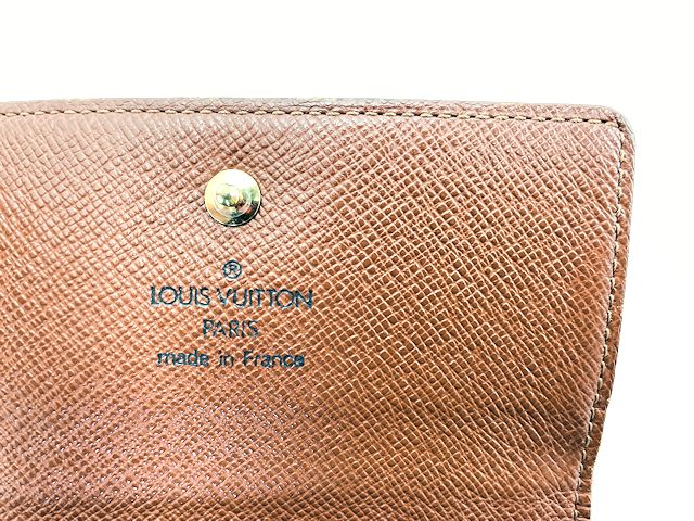 LOUIS VUITTON ルイヴィトン モノグラム ポルトフォイユ エリーズ M61654 中古 TH1000 Wホック財布 ウォレット ブランド ユニセックス メンズ