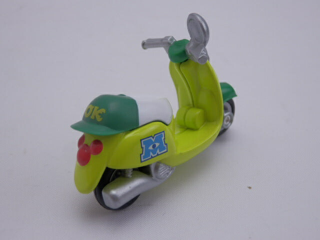 タカラトミー トミカ ディズニー ピクサー モータース チムチム バイク 中古 TAKARATOMY モンスターズ ユニバーシティ マイク ミニカー