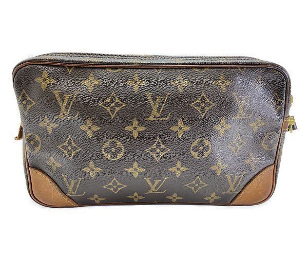LOUIS VUITTON ルイヴィトン モノグラム マルリードラゴンヌ GM M51825 中古 SL0926 セカンドバッグ 鞄 ユニセックス メンズ レディース
