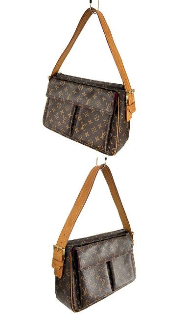 LOUIS VUITTON ルイヴィトン モノグラム ヴィヴァシテGM M51163 中古 AR0024 ショルダーバッグ ヴィバシテGM ビバシテGM ブランド 鞄