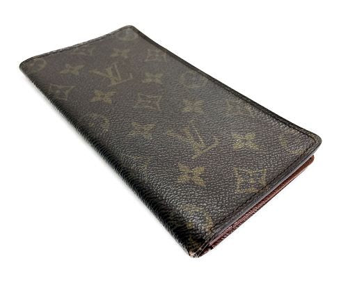 LOUIS VUITTON ルイヴィトン モノグラム ポルトカルトクレディ円 M60825 中古 CT1002 長札入れ ウォレット ブランド ユニセックス メンズ
