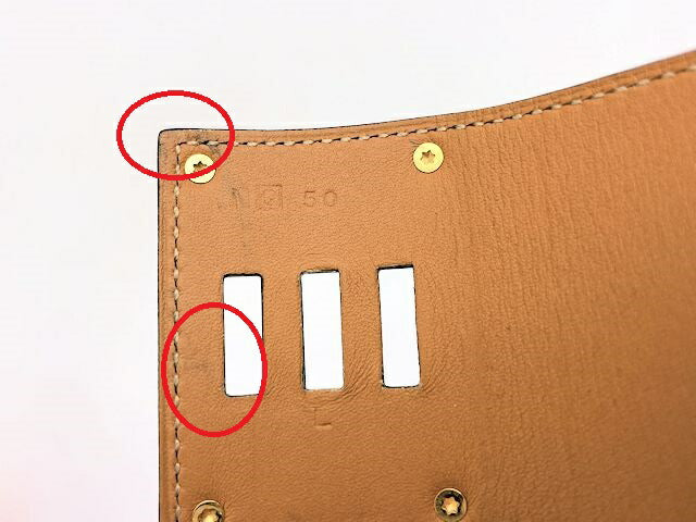 HERMES エルメス エクストリーム ケリードッグ 中古 N Q□50 ブラック 黒 アクセサリー バングル ブランド スタッズ