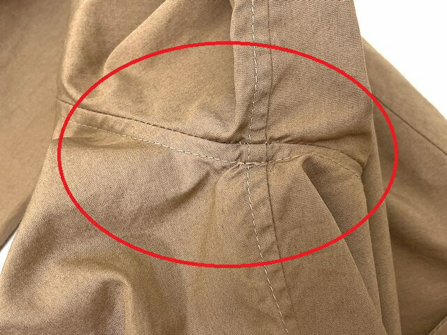 CELINE セリーヌ コットン シャツ 36 中古 2 ON79/2891 フィービー期 長袖 Sサイズ 綿 ベージュ レディース