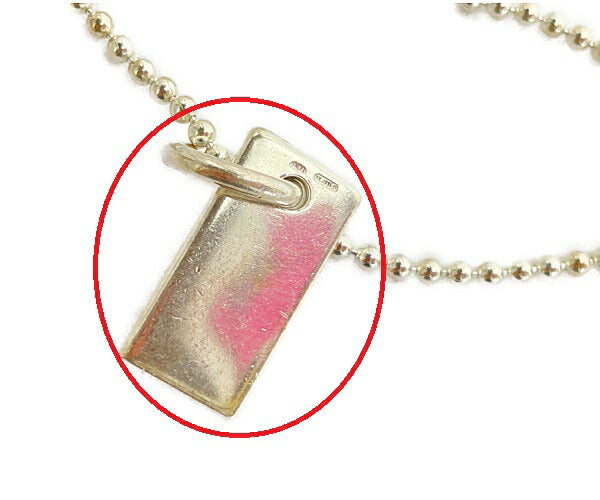 GUCCI グッチ シルバー925 スクエア ブレスレット 中古 銀 メンズ アクセサリー ジュエリー ブランド おしゃれ