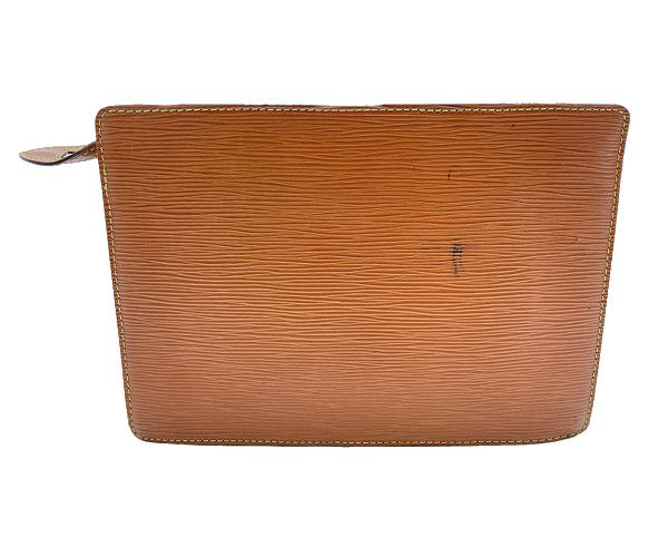 LOUIS VUITTON ルイヴィトン エピ ポシェットオム M52528 中古 SR1916 セカンドバッグ ブラウン 茶 鞄 ブランド メンズ