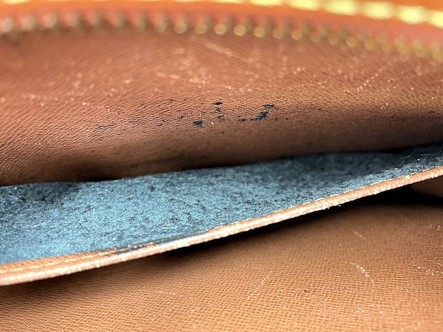 LOUIS VUITTON ルイヴィトン エピ ポシェットオム M52528 中古 SR1916 セカンドバッグ ブラウン 茶 鞄 ブランド メンズ