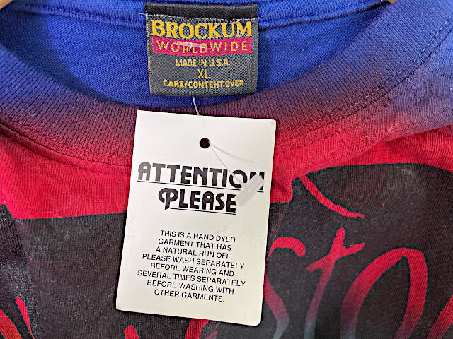 BROCKUM ブロッカム ROLLING STONES Tシャツ XLサイズ 中古 ローリングストーンズ バンド マルチカラー メンズ ロック