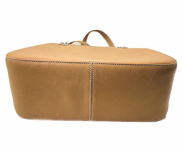 Salvatore Ferragamo サルヴァトーレフェラガモ ガンチーニ レザー ハンドバッグ 中古 ブラウン 茶 ブランド 鞄 レディース