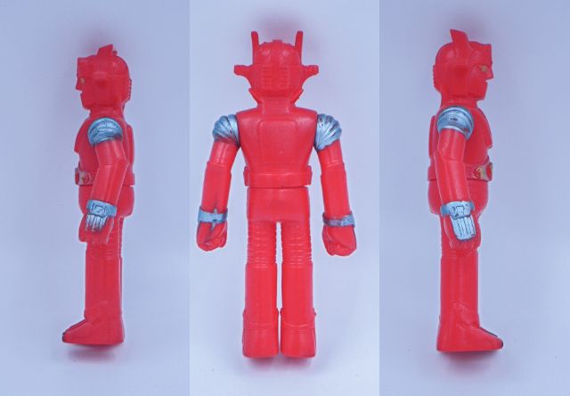 ポピー ミニサイズソフビ スーパーロボット マッハバロン マッハバロン 中古 昭和 レトロ 特撮 絶版 廃版 日本現代企画