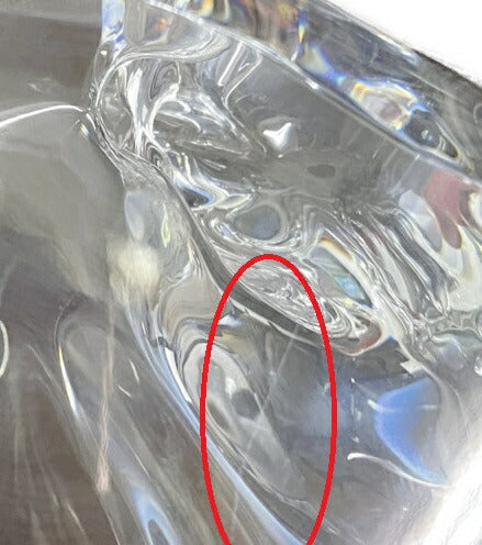 Baccarat 猫 クリスタル フィギュリン 中古 バカラ キャット ブランド オブジェ 置物 動物 アニマル