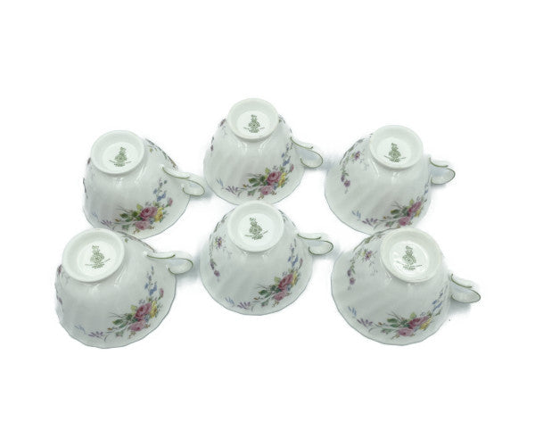 ROYAL DOULTON アルカディア カップ&ソーサー 6客 中古 ロイヤルドルトン デミタス セット コーヒー 洋食器 ブランド