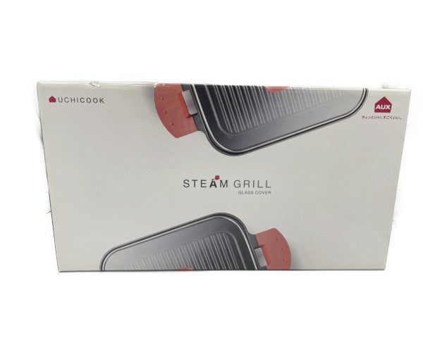 未使用品 AUX スチームグリル ガラスカバー UCS16RD 中古 オークス 調理家電 料理 魚焼き 家電製品