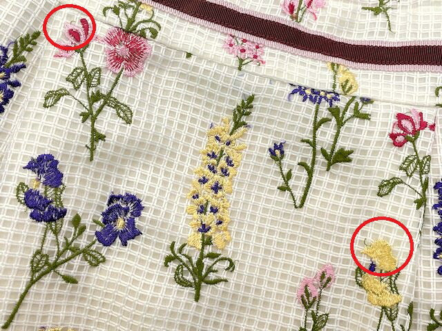 TOCCA Nicolai Bergmann トッカ ニコライバーグマン コラボ ノースリーブワンピース 2 中古 花柄 フラワー ボタニカル 刺繍 レディース Mサイズ ブランド