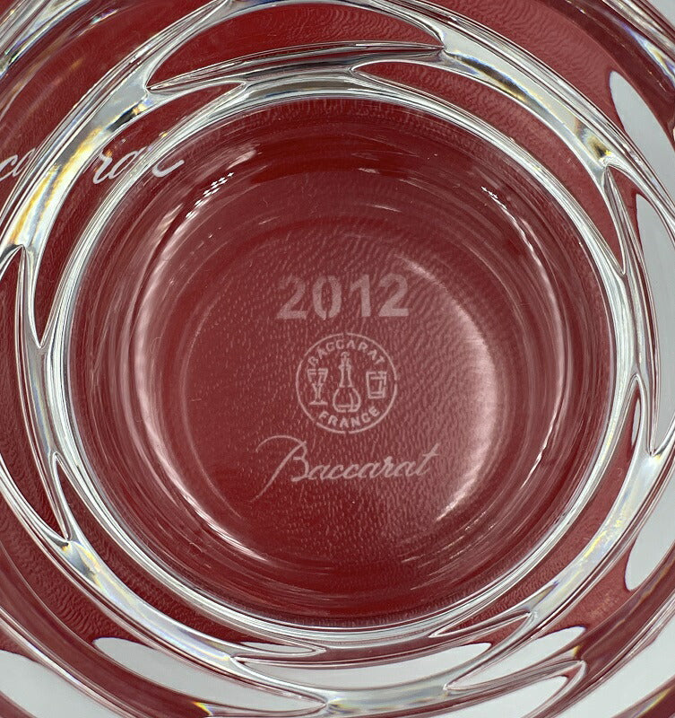 Baccarat ルチア 2012 イヤー ロックグラス 中古 バカラ 酒器 タンブラー ブランド おしゃれ ウイスキー 焼酎