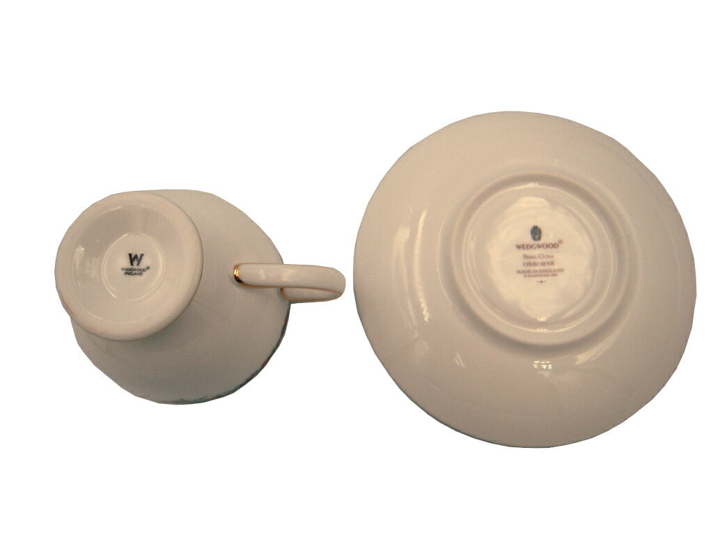 Wedgwood OSBORNE カップ&ソーサー ペア 中古 ウェッジウッド オズボーン 洋食器 お茶 コーヒー