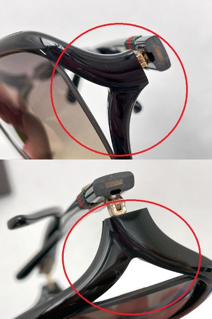 GUCCI グッチ GG3658/F/S D28ED アジアンフィットモデル サングラス 中古 ブラック 黒 レディース ブランド スクエア おしゃれ