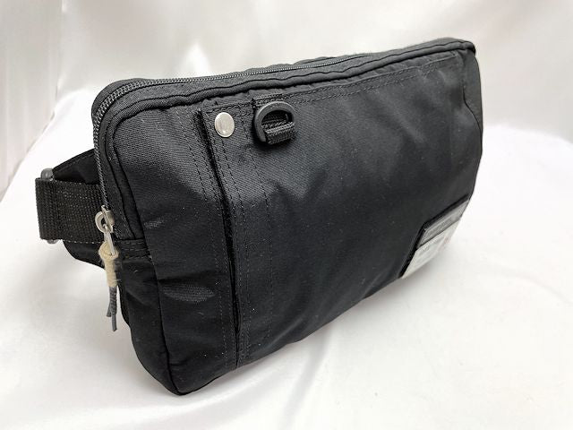 DIESEL ディーゼル ボディバッグ 中古 キャンバス ブラック 黒 メンズ ブランド カジュアル おしゃれ