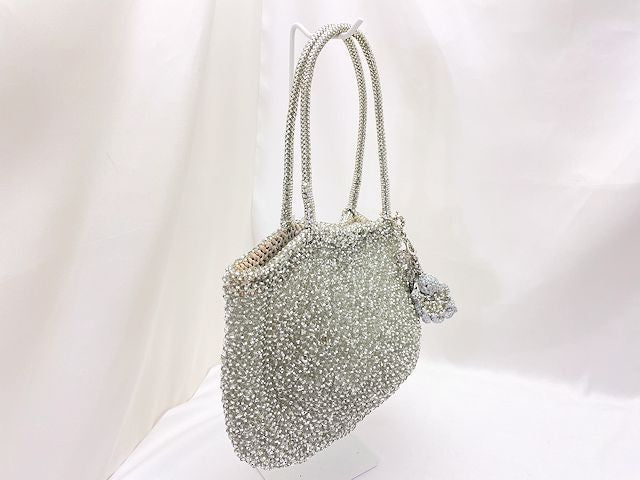 ANTEPRIMA アンテプリマ ワイヤー ハンドバッグ 中古 シルバー 銀色 レディース ブランド 鞄 おしゃれ