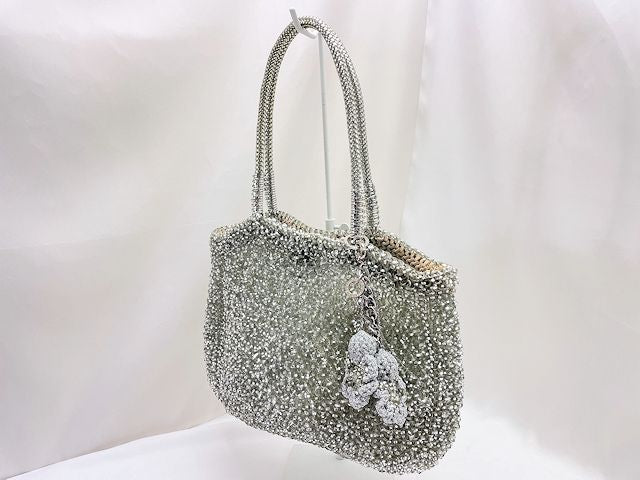ANTEPRIMA アンテプリマ ワイヤー ハンドバッグ 中古 シルバー 銀色 レディース ブランド 鞄 おしゃれ