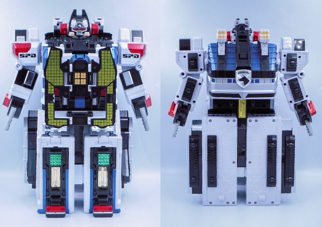 バンダイ 超巨大起動 DX デカベースロボ 中古 特捜戦隊デカレンジャー BANDAI 基地 スーパー戦隊シリーズ