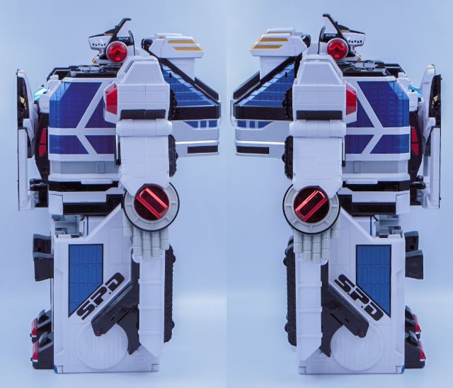 バンダイ 超巨大起動 DX デカベースロボ 中古 特捜戦隊デカレンジャー BANDAI 基地 スーパー戦隊シリーズ