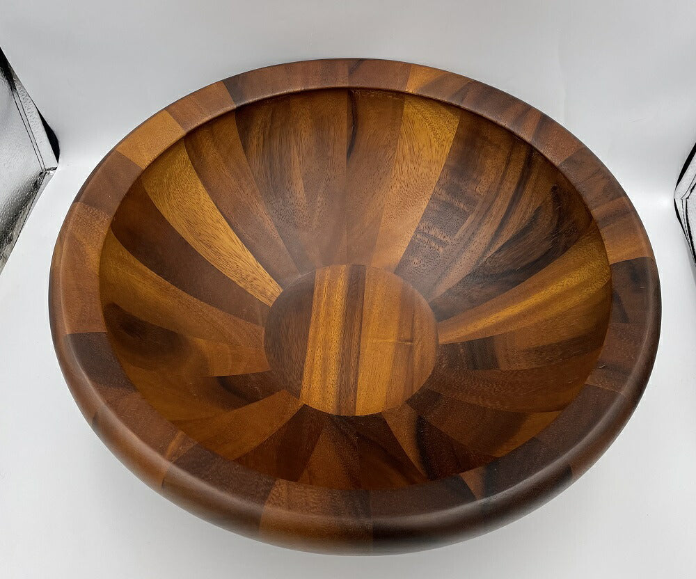 未使用品 DANSK 木製 サラダボウル 830622 中古 ダンスク 洋食器 大きめ サービングスプーン 取り分けスプーン