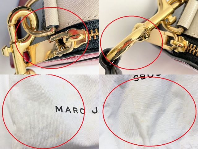 MARC JACOBS マークジェイコブス ザ スナップショット カメラバッグ 中古 M0012007-598 THE SNAPSHOT レッド 赤 ミニ ショルダーバッグ